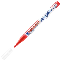 Μαρκαδόρος ακρυλικός edding 5300 traffic red 1-2mm - Edding