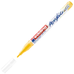 Μαρκαδόρος ακρυλικός edding 5300 traffic yellow 1-2mm - Edding