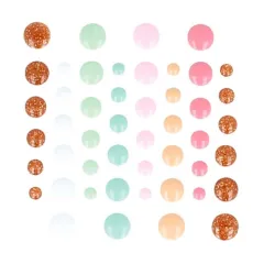 Αυτοκόλλητα artemio enamel dots 64 τεμάχια - Artemio
