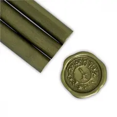 Βουλοκέρι 13.5cm φ11mm olive gold - Craftistico