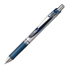 Μαρκαδόρος pentel energel βl77a blue black - Pentel