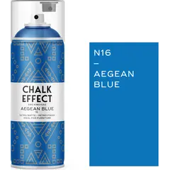 χρώμα σπρευ chalk effect 400ml aegean blue n.16 - Cosmoslack