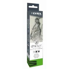 Κάρβουνα lyra willow charcoal 15 τεμάχια - Lyra