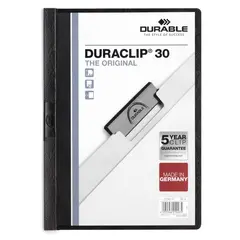 Ντοσιέ durable duraclip 2200/30 μαύρο - Durable