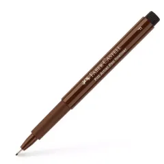 Μαρκαδόρος faber castell pitt artist pen dark sepia f - Faber castell