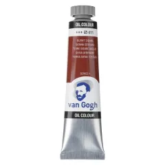 χρώμα λαδιού van gogh 20ml burnt sienna #411 - Talens