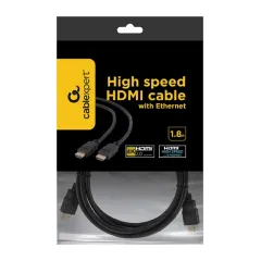 Καλώδιο hdmi with ethernet v2.0 4k m-m 1.8m - Cablexpert