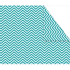 χαρτόνι fabi 50x70cm zig zag πετρόλ - Fabi