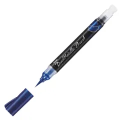 Μαρκαδόρος pentel arts dual metallic brush blue & green - Pentel