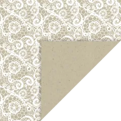 χαρτόνι heyda 50x70 διπλης όψης natura lace 220gr - Heyda