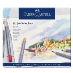 Ξυλομπογιές faber castell gold aqua 48 τεμ. - Faber castell