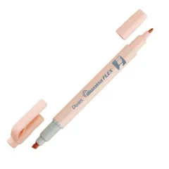Μαρκαδόρος υπογράμμισης pentel illumina 2πλής όψεως pastel orange - Pentel