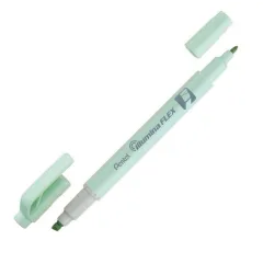 Μαρκαδόρος υπογράμμισης pentel illumina 2πλής όψεως pastel green - Pentel