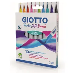 Μαρκαδόροι giotto turbo soft brush 10 τεμάχια - Giotto