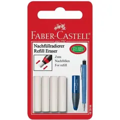 Ανταλλακτικές γόμες faber castell για polymatic & combi 4 τεμάχια - Faber castell