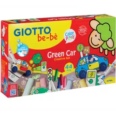 πλαστοζυμαράκια giotto bebe green car 44 τεμάχια - Giotto