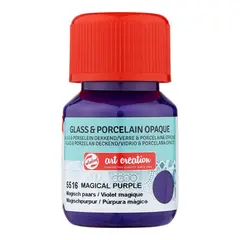 χρώμα glass & porcelain talens opaque 30ml magic purple 5516 - Talens