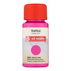 χρώμα για υφασμα talens textile 50ml bold pink 3501 - Talens
