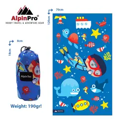 πετσέτα alpintec cms-l-3 diving 120x70cm - Alpinpro