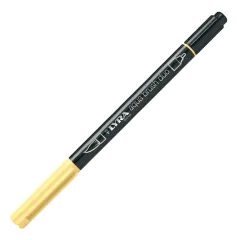 Μαρκαδόρος lyra aqua brush duo 6520002 light yellow - Lyra