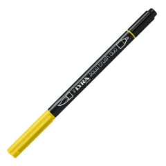 Μαρκαδόρος lyra aqua brush duo 6520006 chrome yellow light - Lyra