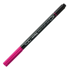 Μαρκαδόρος lyra aqua brush duo 6520027 light carmine - Lyra