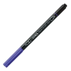 Μαρκαδόρος lyra aqua brush duo 6520041 delft blue - Lyra