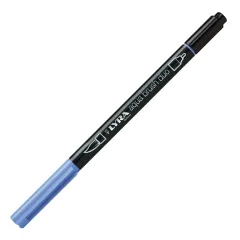 Μαρκαδόρος lyra aqua brush duo 6520046 smart blue - Lyra