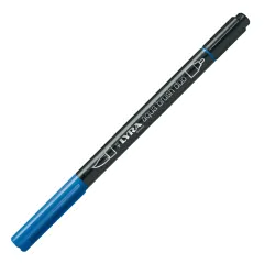 Μαρκαδόρος lyra aqua brush duo 6520051 prussian blue - Lyra