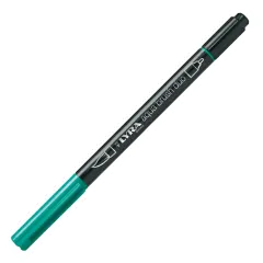 Μαρκαδόρος lyra aqua brush duo 6520055 night green - Lyra