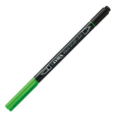 Μαρκαδόρος lyra aqua brush duo 6520063 emerald green - Lyra