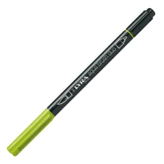 Μαρκαδόρος lyra aqua brush duo 6520070 yellow stil de grain - Lyra