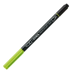 Μαρκαδόρος lyra aqua brush duo 6520071 light green - Lyra