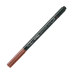 Μαρκαδόρος lyra aqua brush duo 6520076 van dyck brown - Lyra