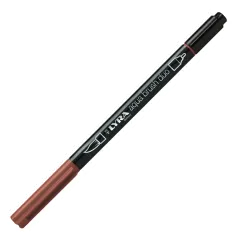 Μαρκαδόρος lyra aqua brush duo 6520089 mars red - Lyra
