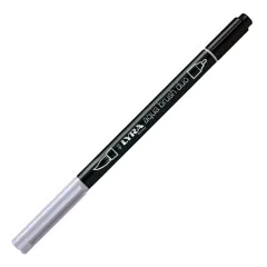 Μαρκαδόρος lyra aqua brush duo 6520100 neutral grey light - Lyra
