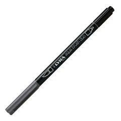 Μαρκαδόρος lyra aqua brush duo 6520196 warm grey silver - Lyra