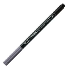 Μαρκαδόρος lyra aqua brush duo 6520197 warm grey medium - Lyra