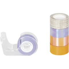 Washi tape heyda 5 τεμάχια + βάση - Heyda
