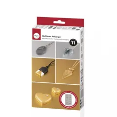 Καλούπι σιλικόνης μπίζου rayher 14.5x26x1εκ. 11 σχέδια - Rayher