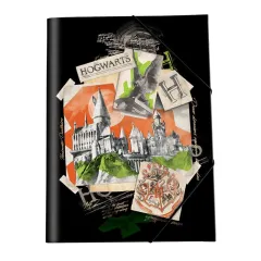 Ντοσίε με λάστιχο harry potter hogwarts 25x35 - Graffiti