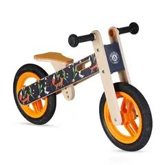 ποδήλατο ξύλινο ισσοροπίας μαύρο - πορτοκαλί 'αλεπού 2+ - 