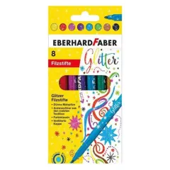 Μαρκαδόροι με glitter 8 τεμ. - Eberhard faber