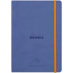 σημειωματάριο rhodia a5 perpetual planner-dotted saphir - Rhodia