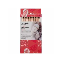 Ξυλομπογιές mont marte skin colour 12 τεμάχια - Mont marte