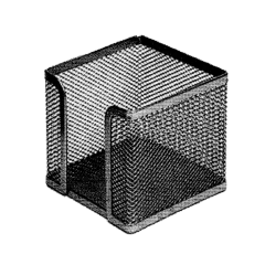 Κύβος σύρμα μαύρο - Metron