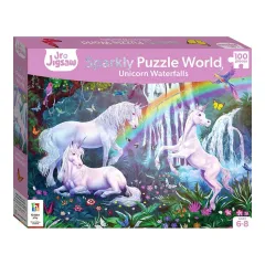 πάζλ sparkly unicorns 100 τεμάχια hinkler 6-8 - Hinkler