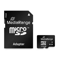 Κάρτα μνήμης sdhc memory card 16gb media range - Mediarange