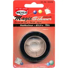 Κορδόνι ελαστικό meyco μαύρο 0.6x10m - Meyco