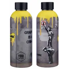 Θερμός you bottles banksy's graffiti is a crime ybk-27275 - You bottles